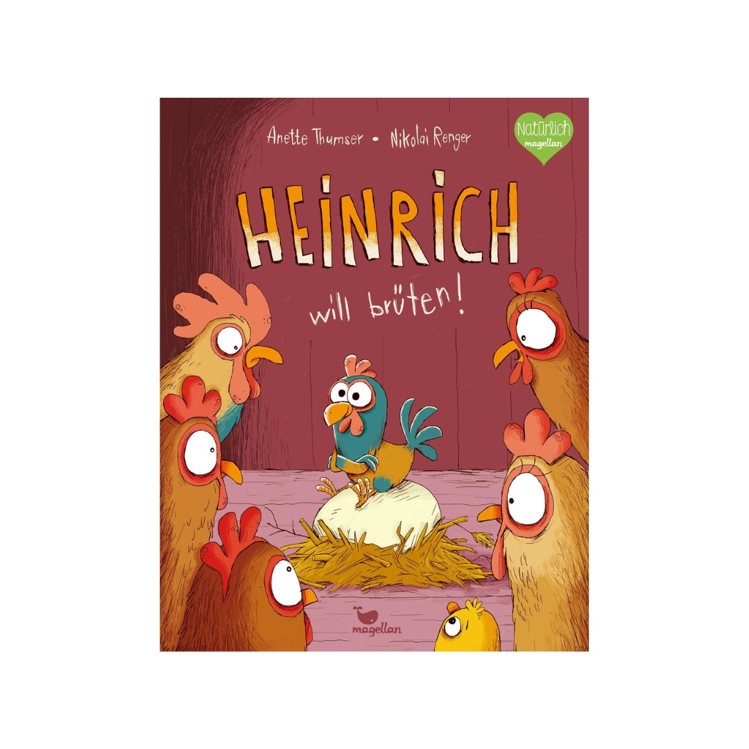Heinrich will brüten - Buch (3+ Jahre)