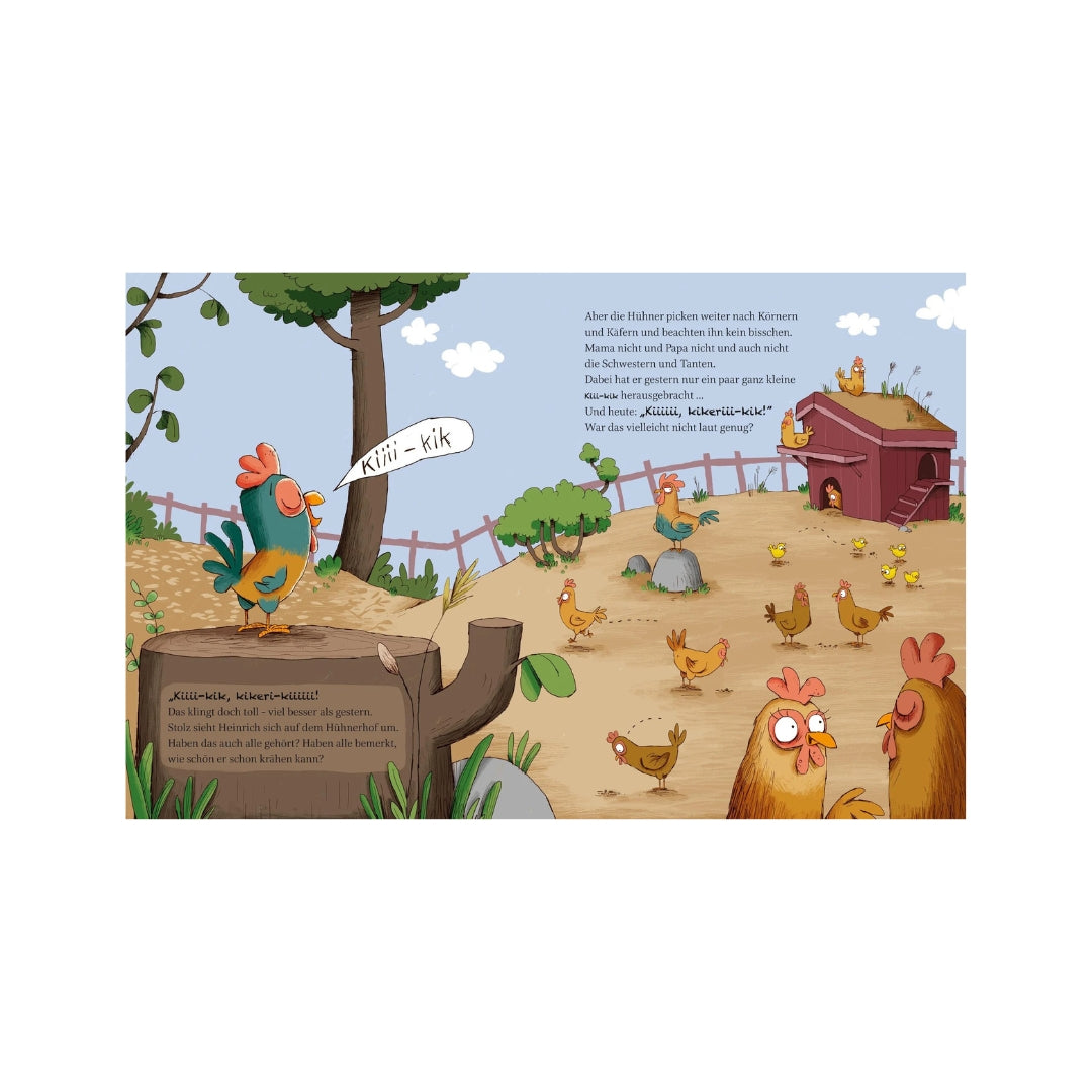 Heinrich will brüten - Buch (3+ Jahre)