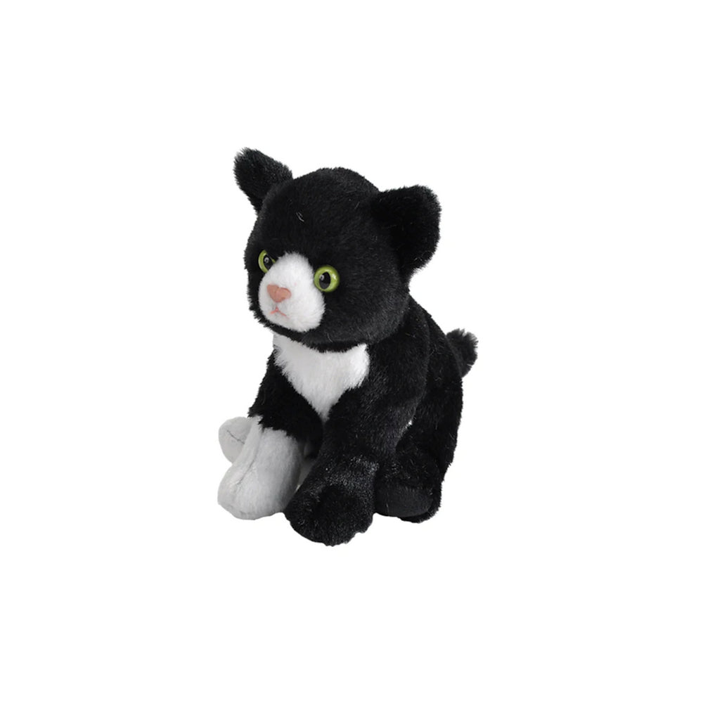 Katze Schwarz Weiß 13 cm