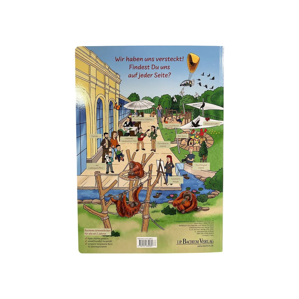 Wimmelbuch - Mein Tiergarten Schönbrunn (2+ Jahre)