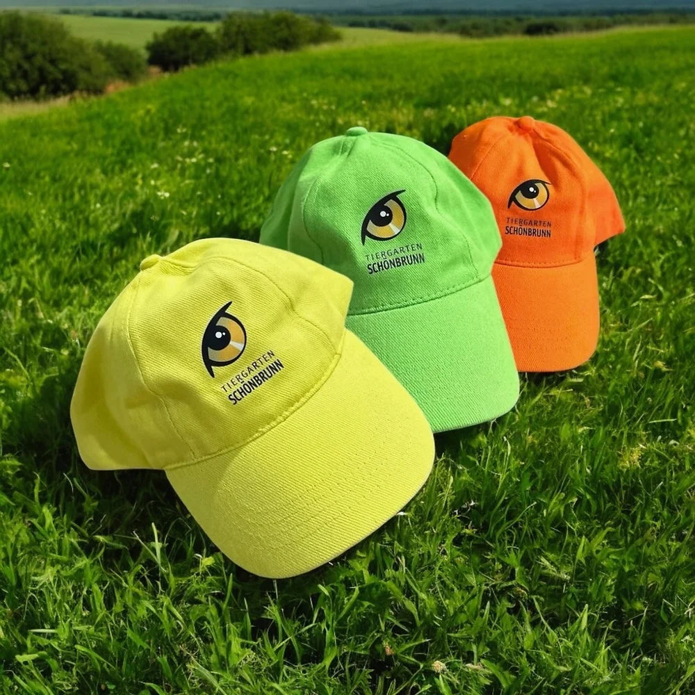Kappe für Kinder mit Tiergarten Schönbrunn Logo