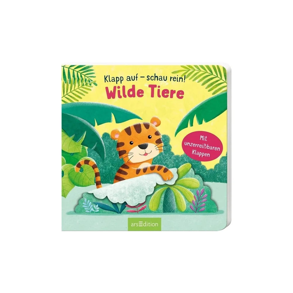 Klapp auf – schau rein: Wilde Tiere - Buch (1+ Jahre)