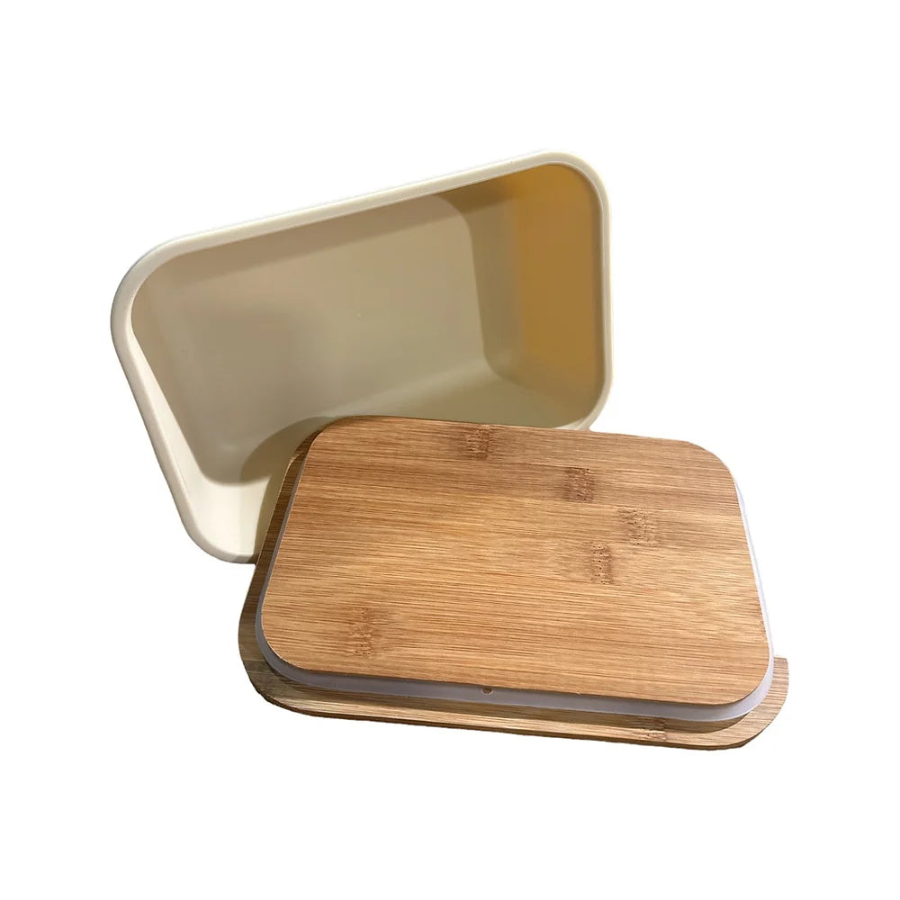Lunchbox mit Bambus Deckel und Tiergarten Schönbrunn Logo