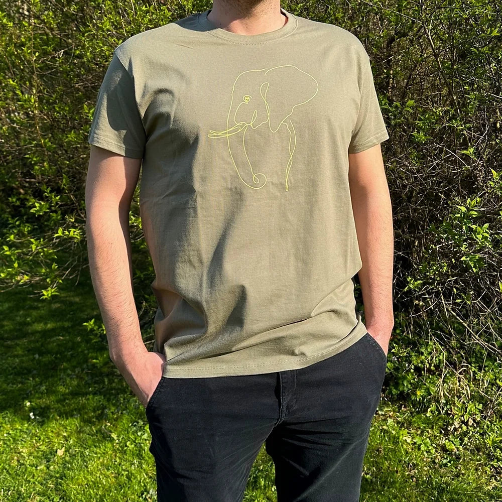 T-Shirt Elefant mit Tiergarten Logo