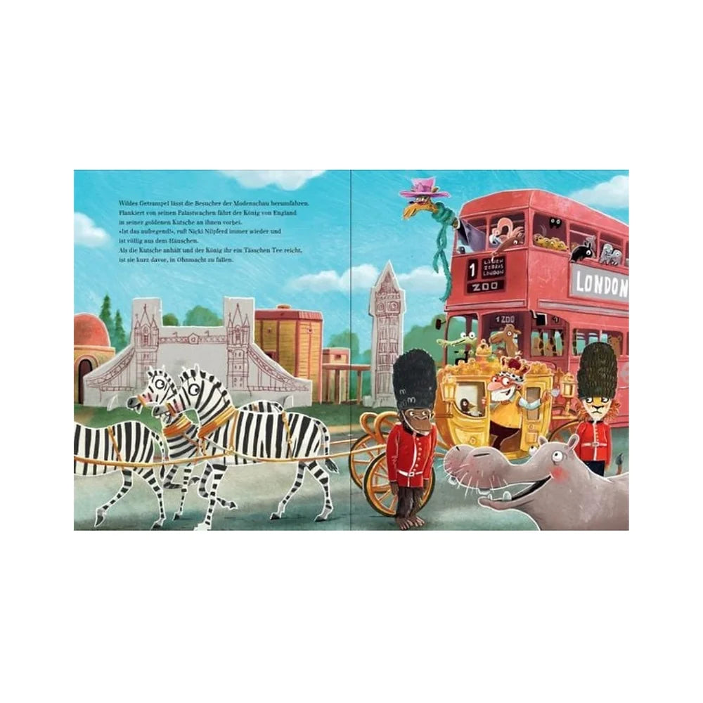 Die große Weltreise durch den Zoo - Buch (4+Jahre)