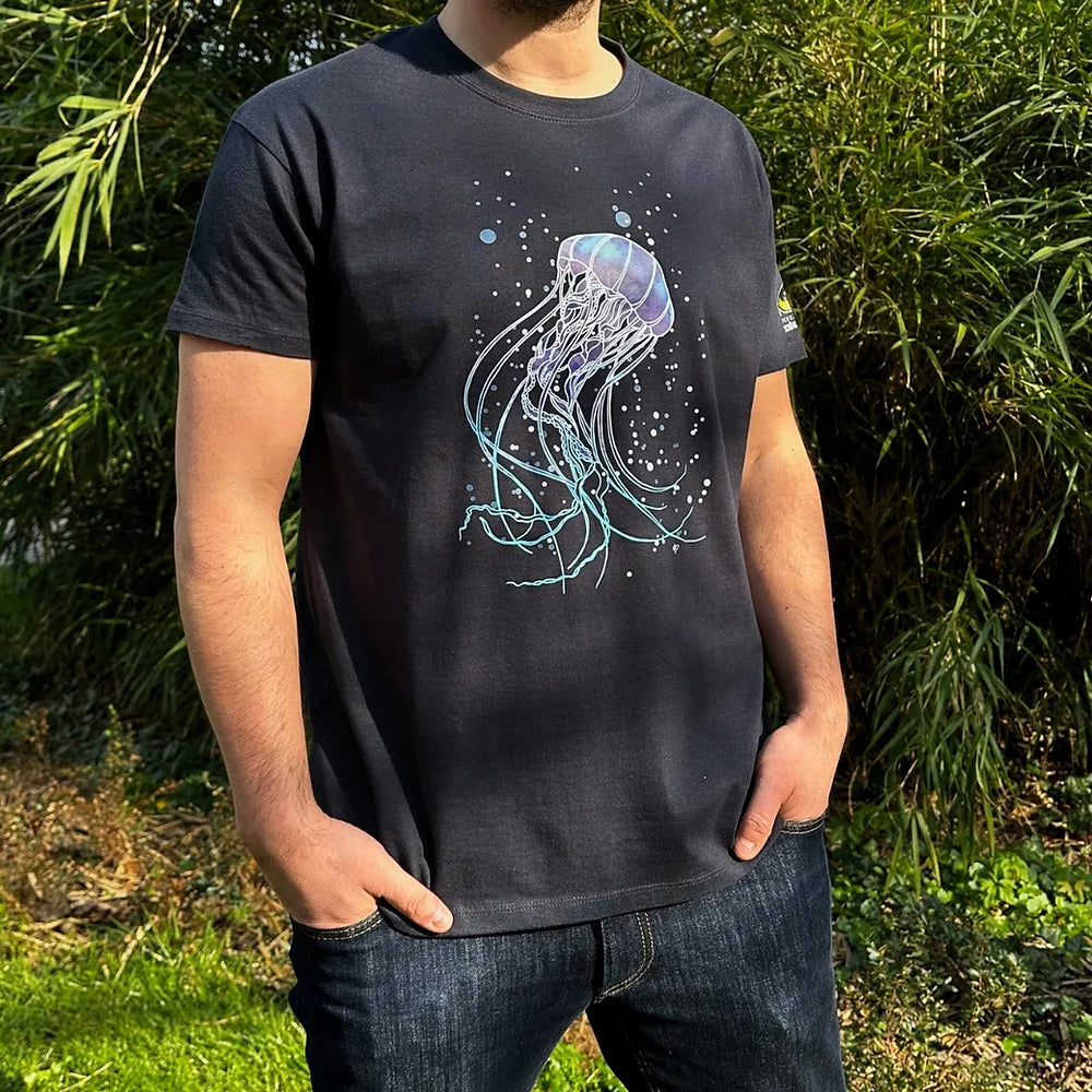 T-Shirt Quallen Design mit Tiergarten Logo