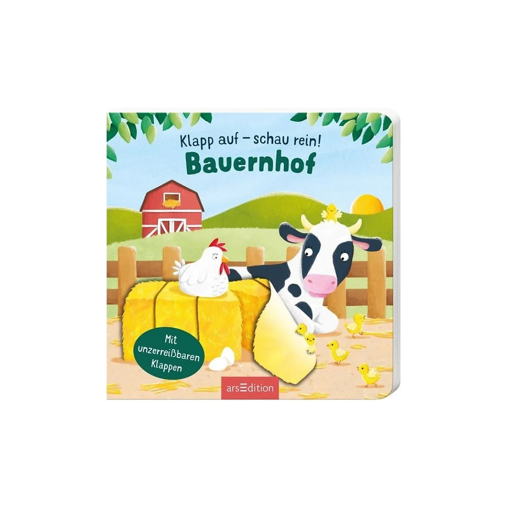 Klapp auf – schau rein: Bauernhof - Buch (1+ Jahre)