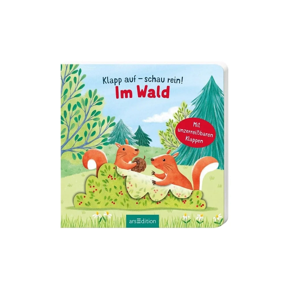 Klapp auf – schau rein: Im Wald - Buch (1+ Jahre)