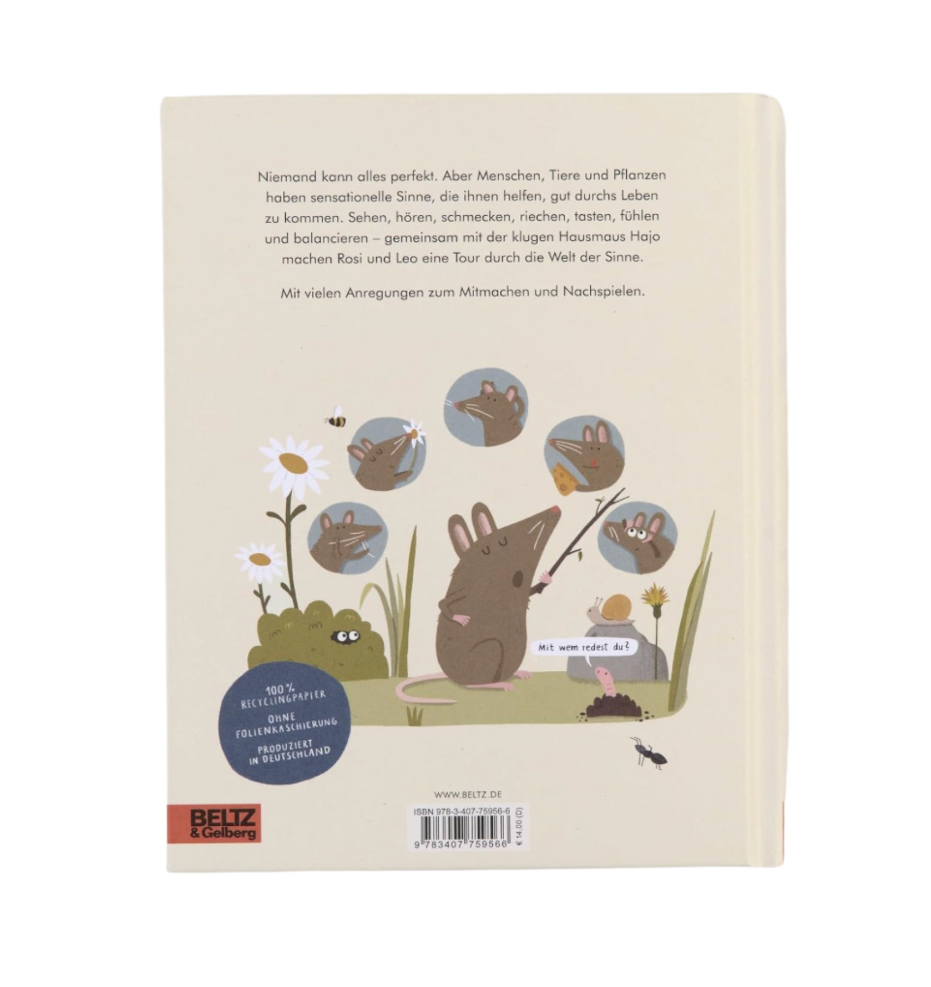 Mit tierisch guten Sinnen: Das Leben da draußen - Buch (4+ Jahre)