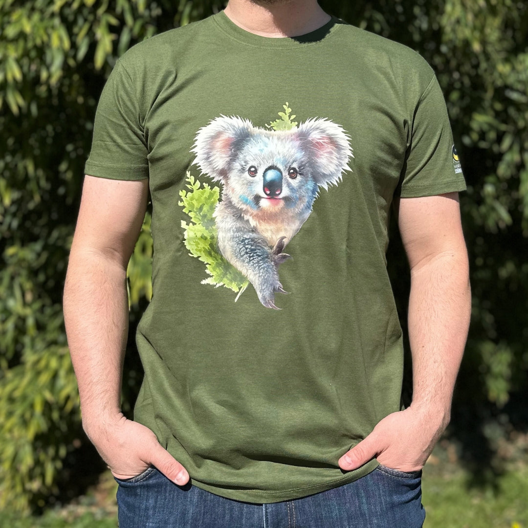 T-Shirt Koala mit Tiergarten Logo