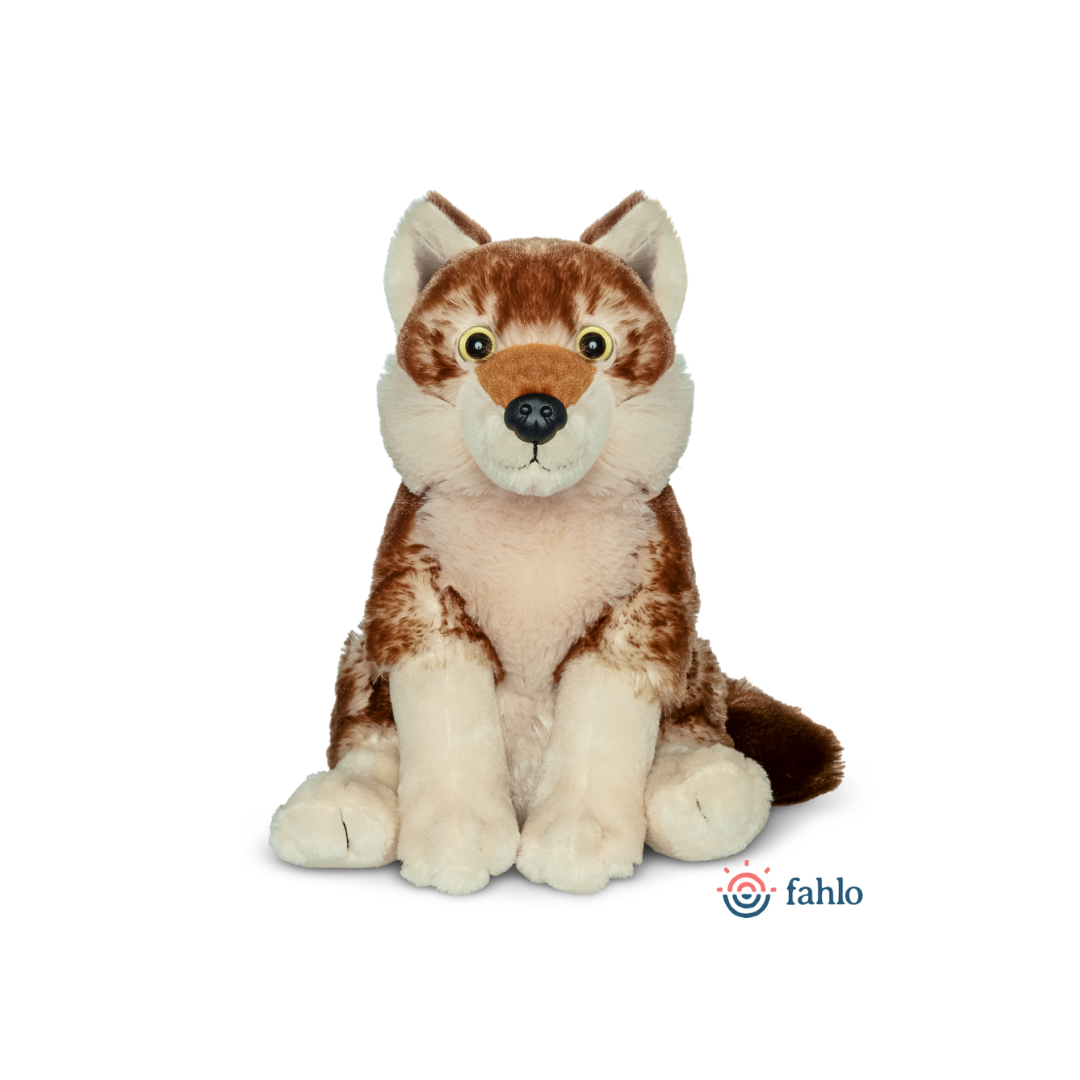 Fahlo Stofftier Wolf