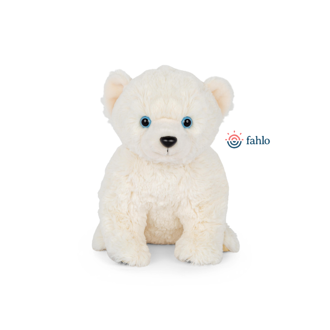 Fahlo Stofftier Eisbär
