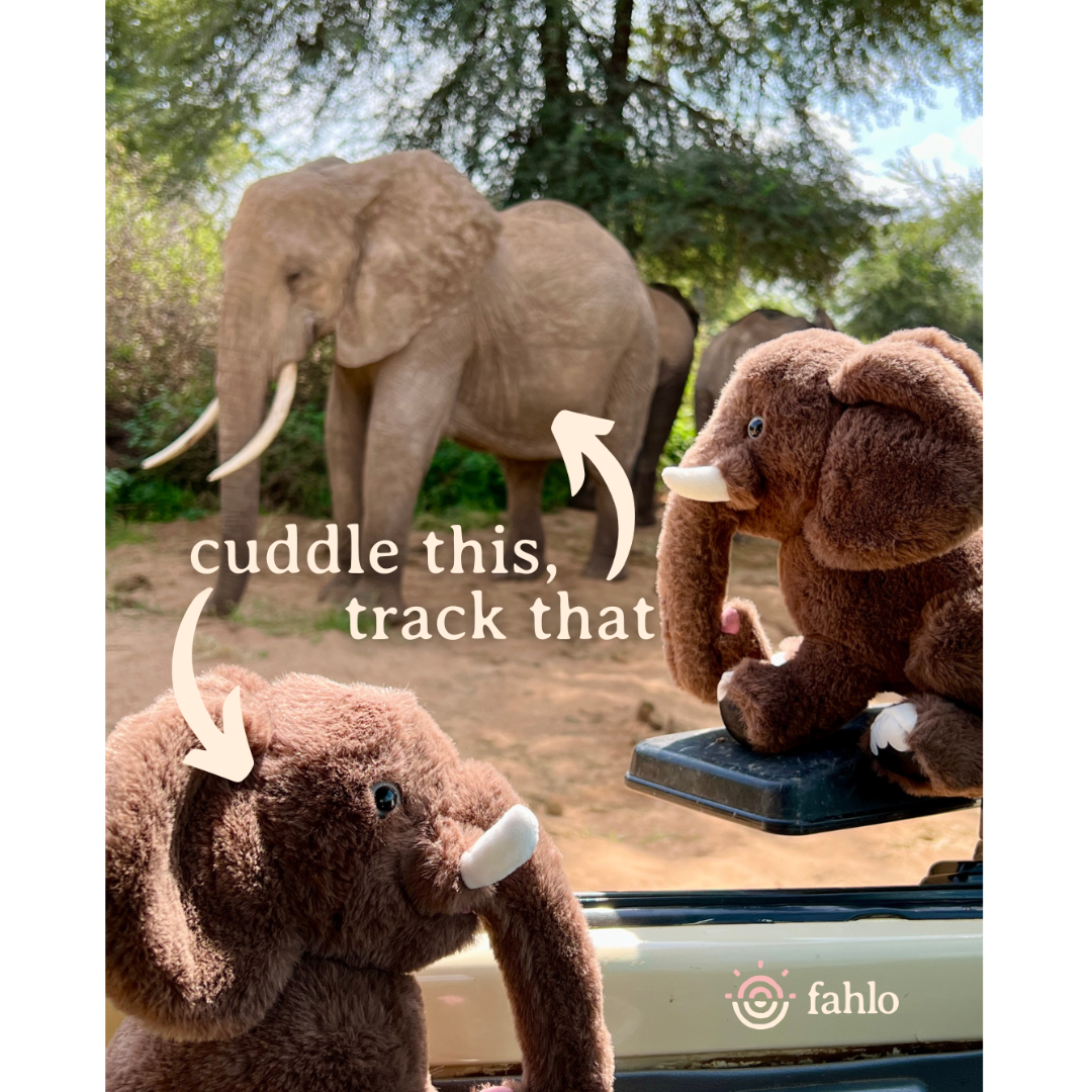 Fahlo Stofftier Elefant