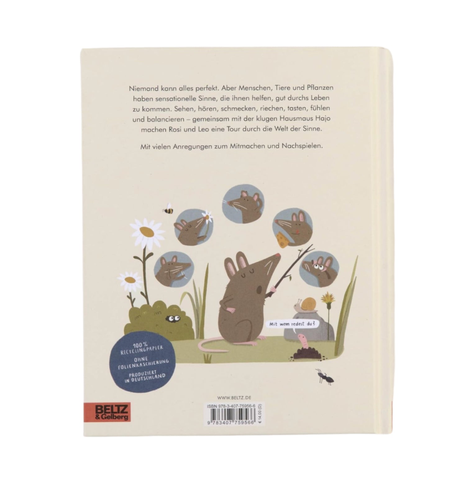 Mit tierisch guten Sinnen: Das Leben da draußen - Buch (4+ Jahre)